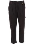 Yes Zee Pantalone Donna in punto Milano P388/CE00 0801 black