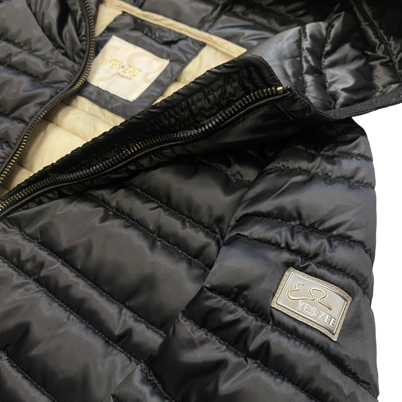 Yes Zee light jacket with hood 100 grams for women 1014 J454 M600 black