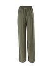 Yes Zee women's palazzo trousers with sash 1777 P388/Y600 0905 military green