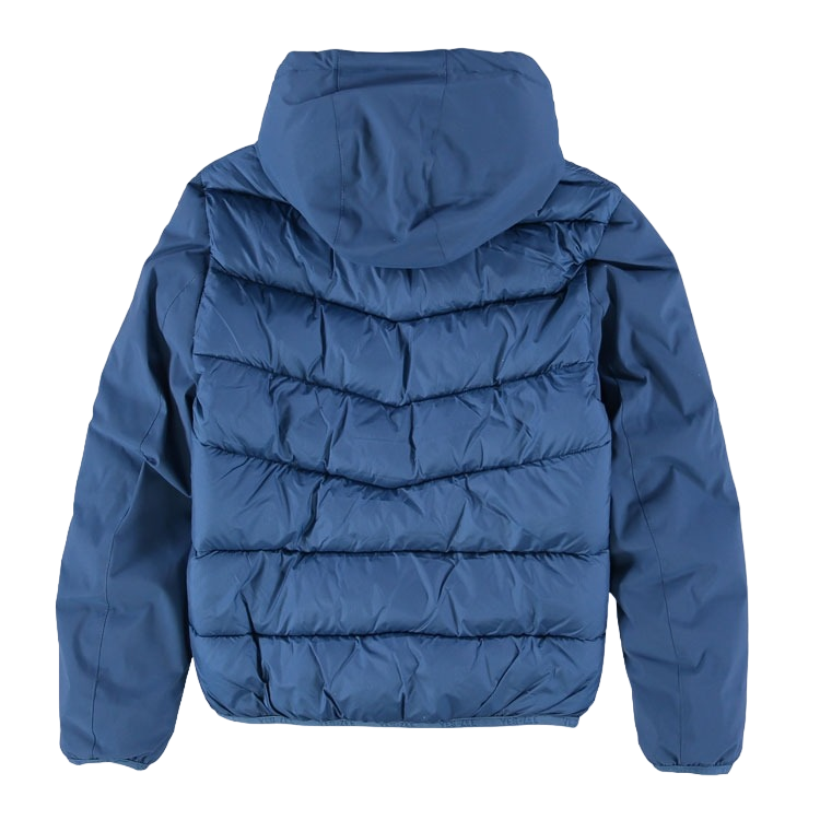 Yes Zee boy&#39;s down jacket with quilted hood 2035 J876 Q6JJ Q696 blue