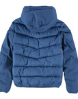 Yes Zee boy's down jacket with quilted hood 2035 J876 Q6JJ Q696 blue