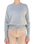 Yes Zee Maglia Donna 1043 Grigio Perla - Vista Frontale Elegante