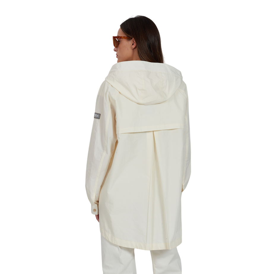 Yes Zee giubbino trench da donna con cappuccio 1021O430/NH00 0222 beige1
