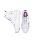 Converse women's sneakers shoe with wedge Chuck Taylor All Star Move A03667C white-purple