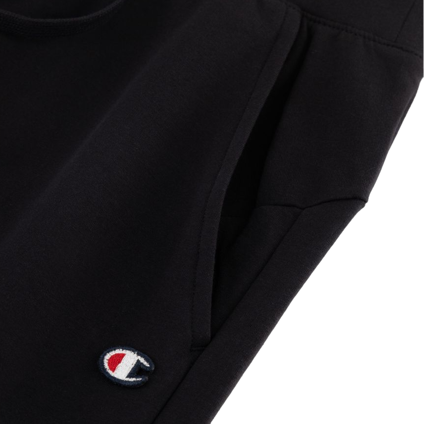 Champion women&#39;s sports trousers in light stretch fleece cotton Legacy 116609 KK001 black
