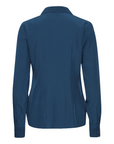 b.young women's shirt long sleeve Hubba Reg 20813836 194033 blue