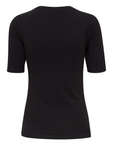 b.young women's t-shirt short sleeve Pamila 20806528 80001 black