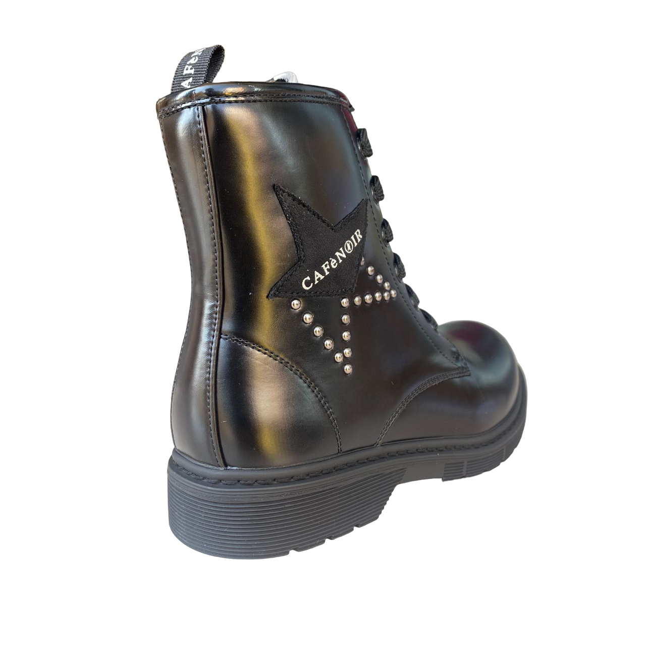 CafèNoir girl&#39;s ankle boot with side zip C-2250 C1713 black