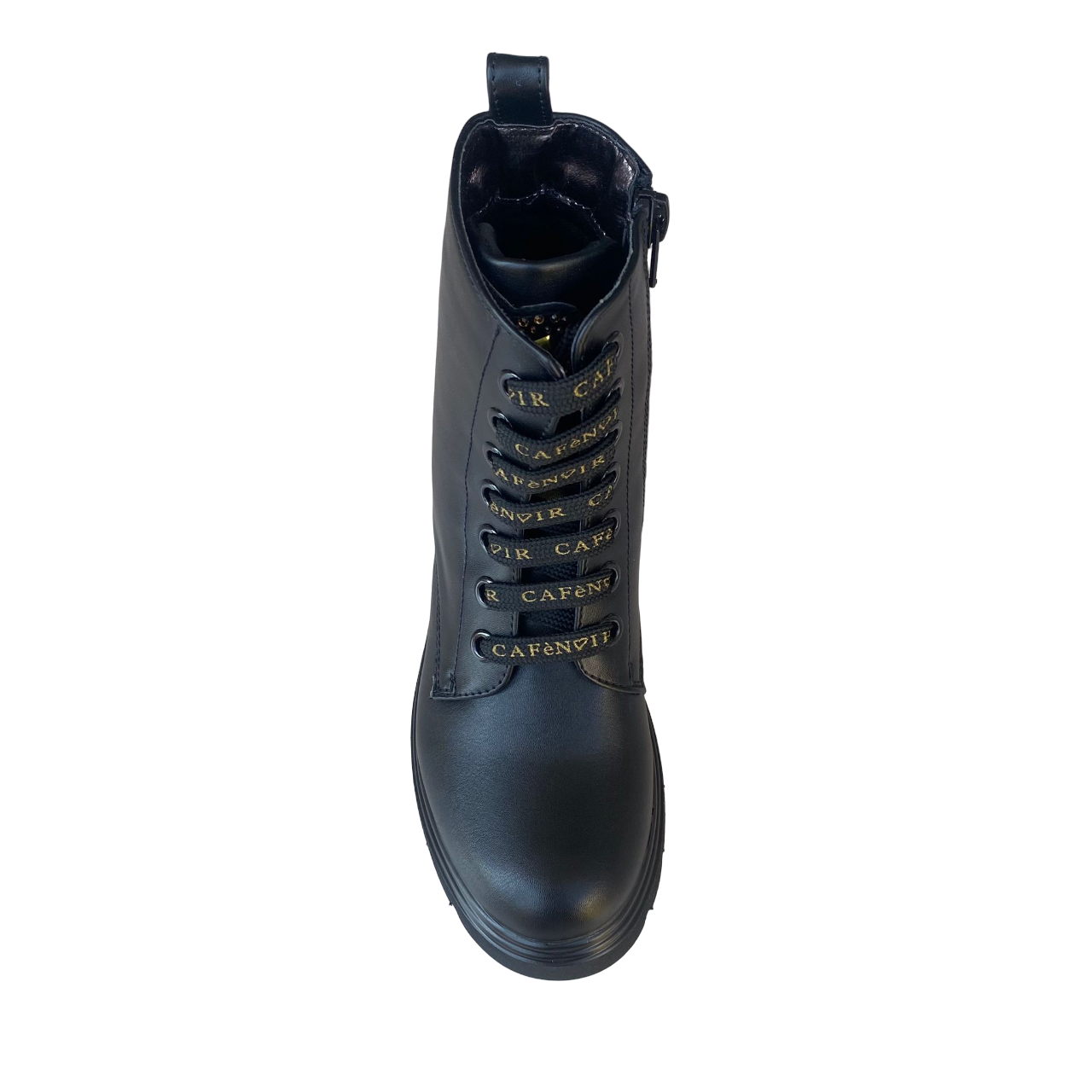 CafèNoir Girl&#39;s amphibious ankle boot with side zip C-2232 C1710 black