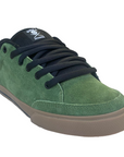 C1RCA scarpa sneakers da skateboard da uomo Adrian Lopez 50 Pro verde nero caramello