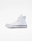 Converse unisex boy's high sneakers Chuck Taylor All Star A02608C white black