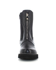 Cult women's amphibious boot with elastic upper and zip Grace 3929 Mid CLW392900 black