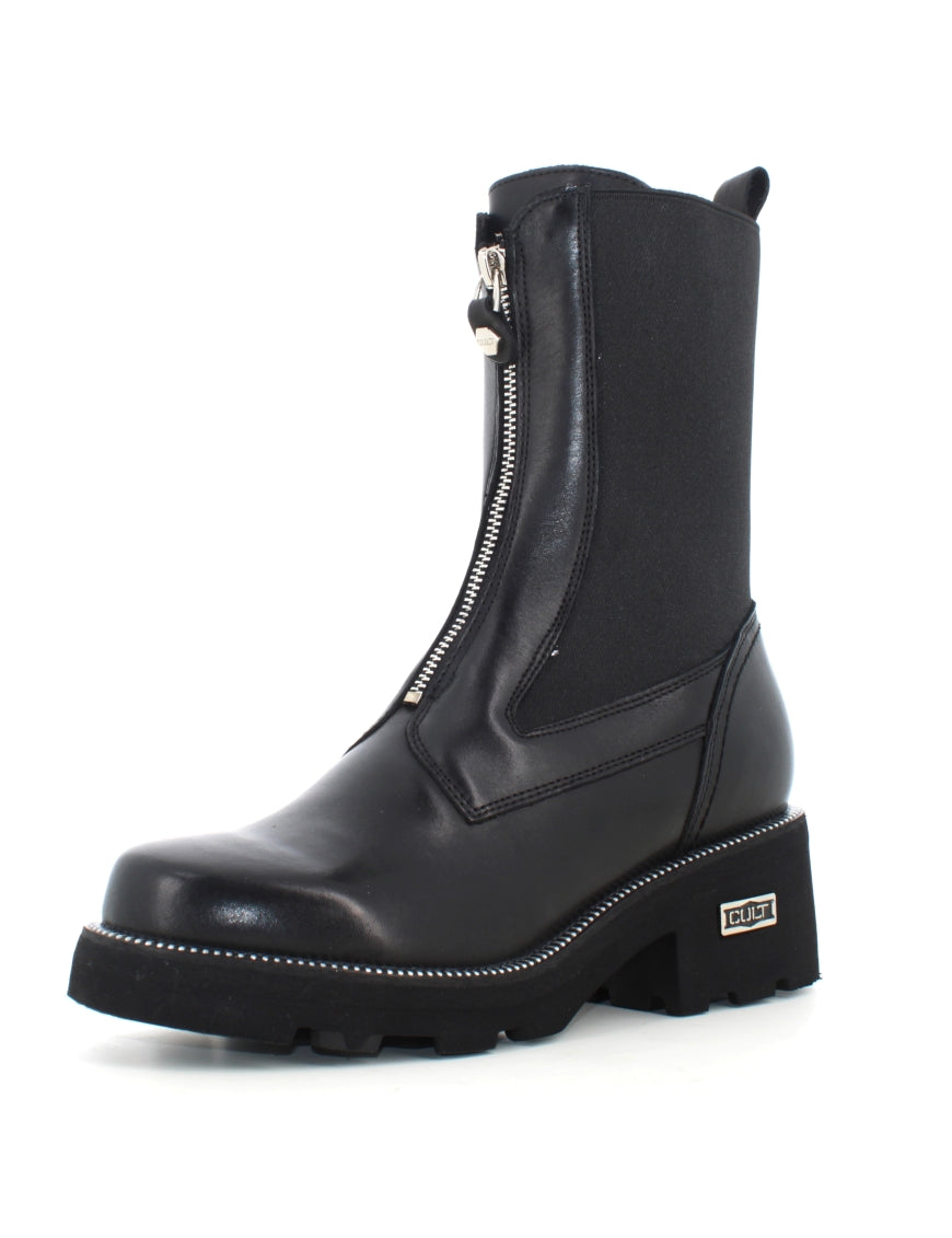 Cult women&#39;s amphibious boot with elastic upper and zip Grace 3929 Mid CLW392900 black