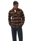 Dickies unisex adult cotton flannel shirt New Sacramento DK0A4XDZB00 brown