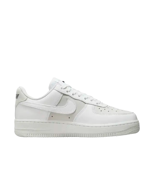 Nike scarpa sneakers da donna Air Force 1 &#39;07 LX DZ2708 102 bianco grigio