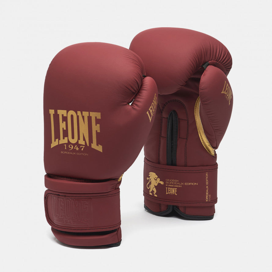 Leone Guantone da boxe Edizione Limitata GN059X bordeaux