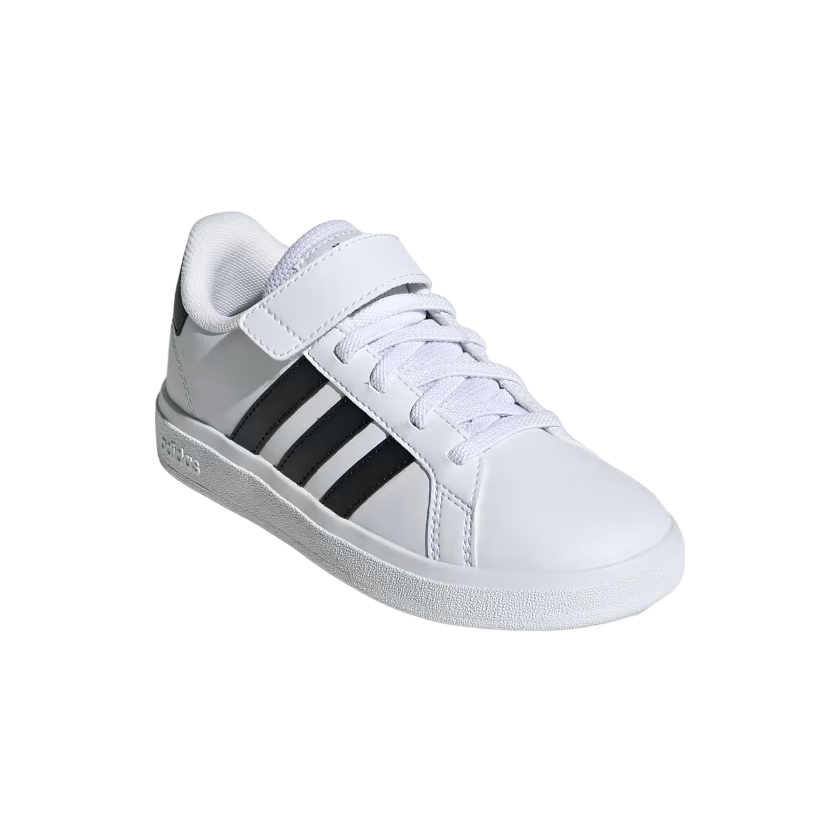 Adidas Grand Court 2.0 EL GW6521 white-black children&#39;s sneakers shoe