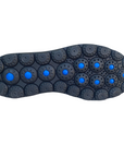 Geox scarpa sneakers con laccio elastico in pelle bottalata da uomo Spherica U36BYB 00034 C9999 nero