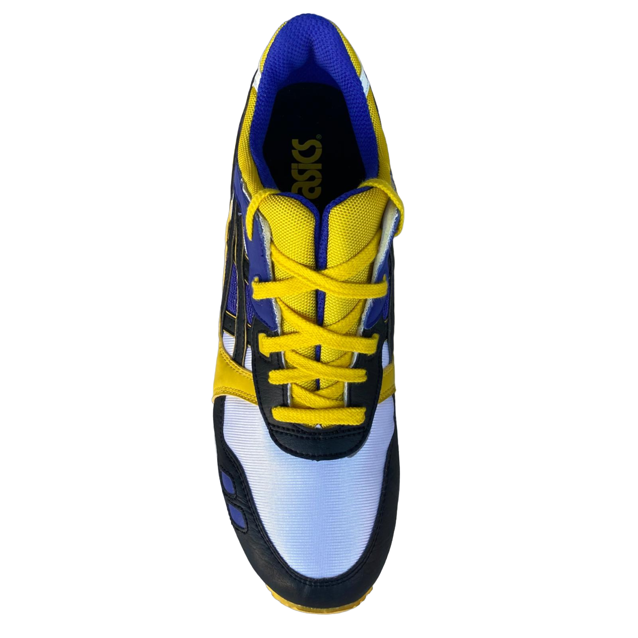 Asics Gel-Lyte III men&#39;s sneakers shoe HN538 0191 white-yellow-black-blue