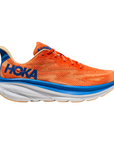 Hoka One One men's running shoe Clifton 9 1127895/VOIM orange light blue blue 