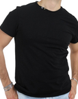 Trez t-shirt da uomo manica corta Topo 6-JSB3 M46492 261 black