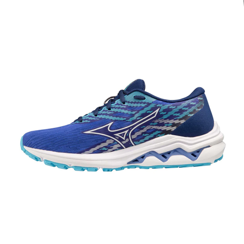 Mizuno women&#39;s running shoe Wave Equate 7 J1GD234872 blue-white