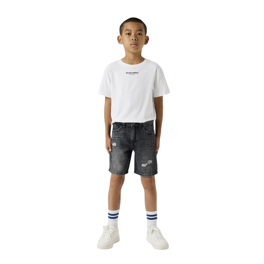 name it pantaloncino in denim da ragazzo SILAS 13225800 nero slavato