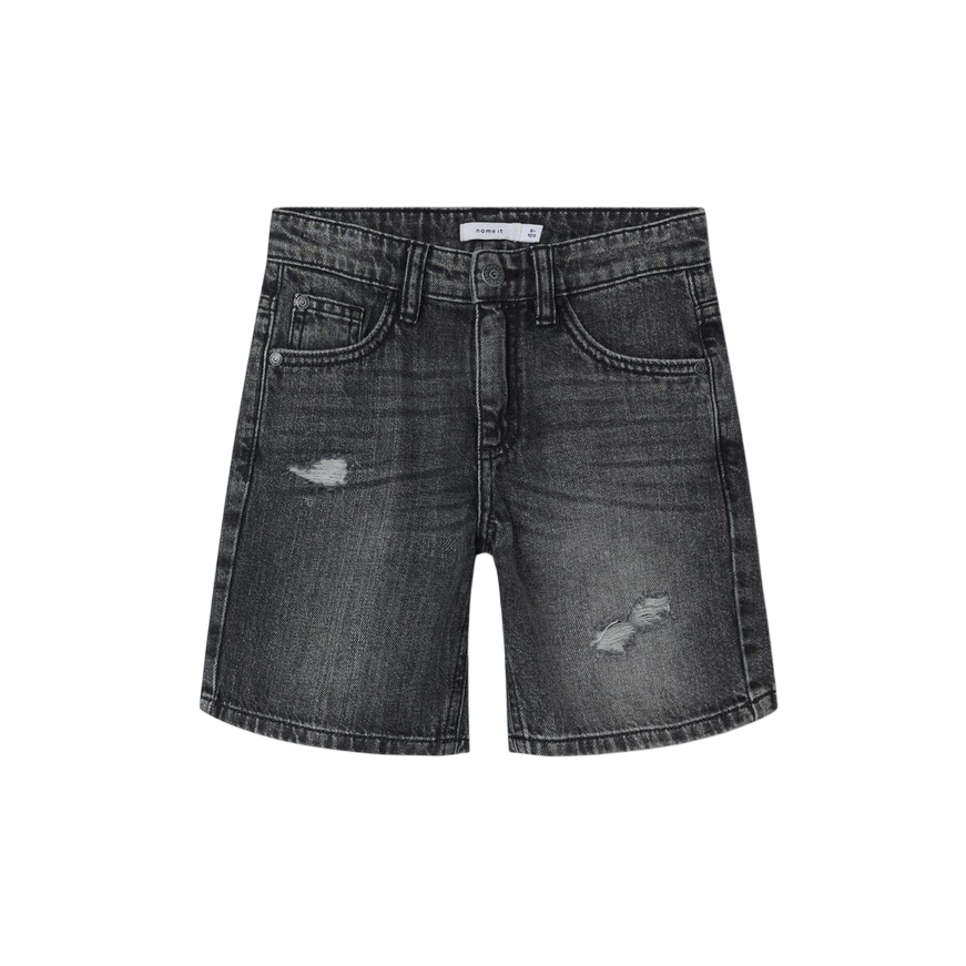 name it pantaloncino in denim da ragazzo SILAS 13225800 nero slavato