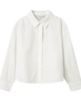 name it camicia da ragazza con Glamour 13235371 bianco