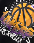 name it children's hoodie with Los Angeles Lakers print 13225993 black