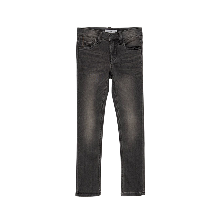 name it pantalone jeans da ragazzo Theo 13197328 dark grey denim