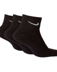 Nike mid-height cushioned sock SX4926-001 black