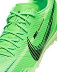 nike men's soccer shoe Zoom Vapor 15 Academy MDS TF FJ7191-300 green-black