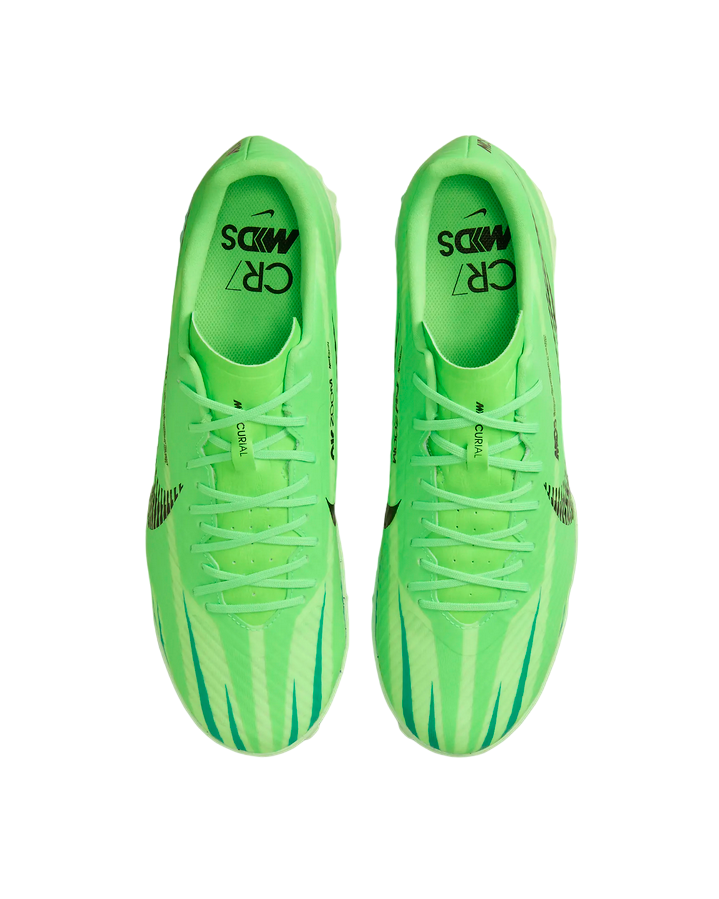 nike men&#39;s soccer shoe Zoom Vapor 15 Academy MDS TF FJ7191-300 green-black