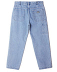 Obey men's jeans trousers Hard Work Carpenter Denim 142010074 light indigo