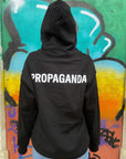 Propaganda felpa con cappuccio Logo 293-01 nero