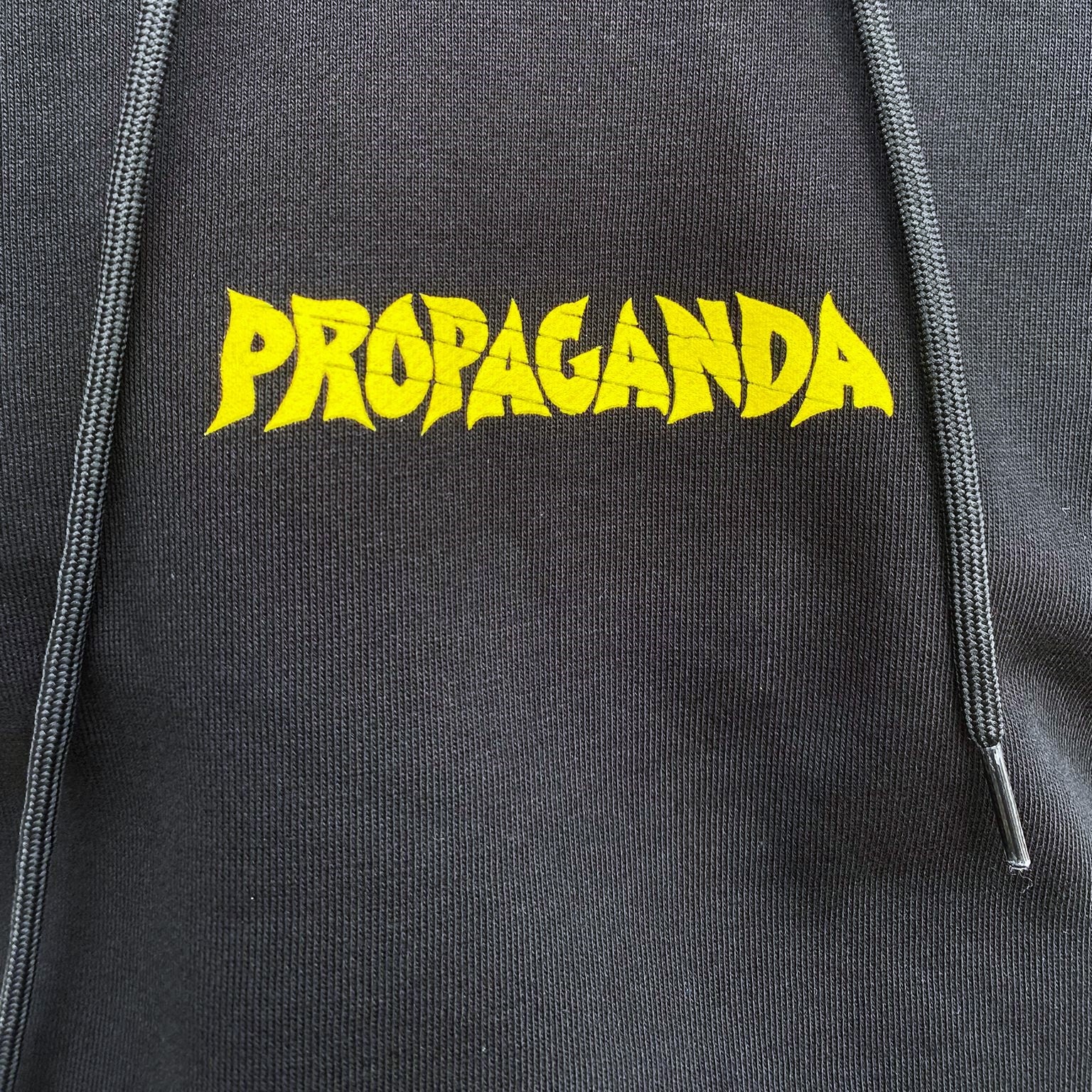 Propaganda men&#39;s hoodie Ribs Demons 323-01 black