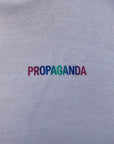 Propaganda hoodie Ribs Gradient 313-02 white