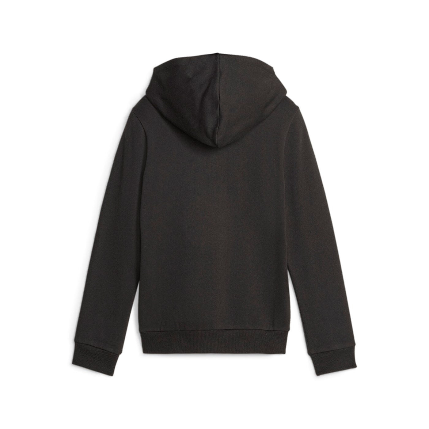 Puma girl&#39;s sweatshirt with hood and large logo 670310-56 black-bronze