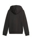 Puma girl's sweatshirt with hood and large logo 670310-56 black-bronze