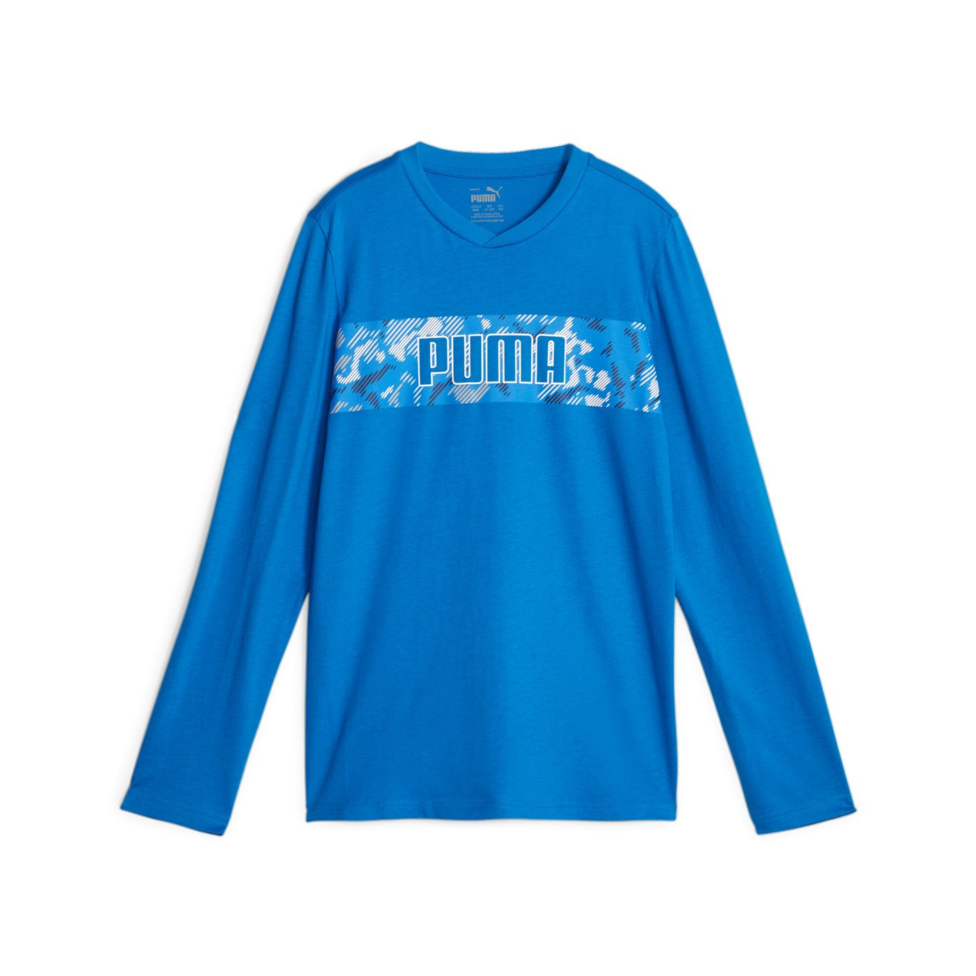 Puma Active Sport boy&#39;s long sleeve t-shirt 676287-47 light blue