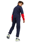 Puma boys' tracksuit in polyester Colorblock 676373-06 blue-red