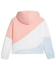 Puma Power girls hoodie 677992-69 pink-white light blue