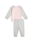 Puma tuta da infant bambina Minicats Ess 846143-24 rosa-grigio