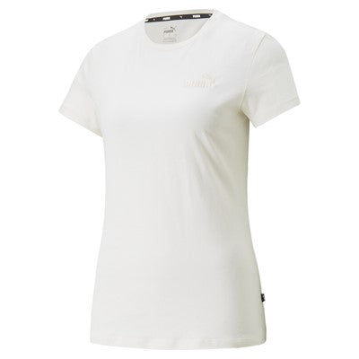 Puma Women&#39;s T-shirt short sleeve Mini Logo ESS+ Embroidery Tee 848331-99 no color