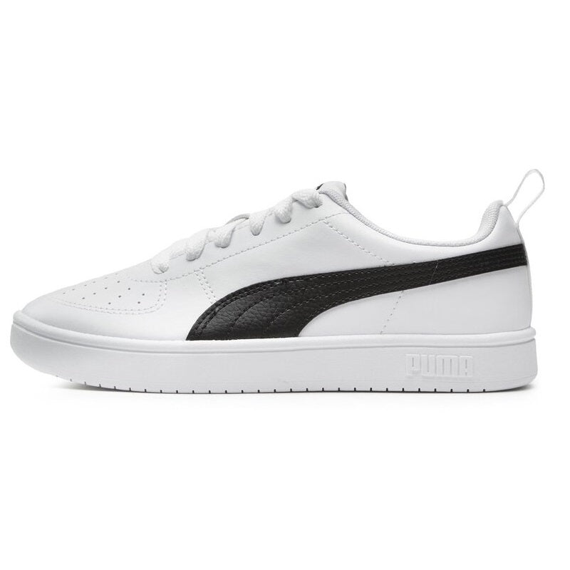 Puma scarpa Sneakers da ragazzo con laccio Rickie Jr 384311 03 bianco-nero