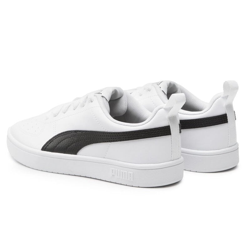 Puma scarpa Sneakers da ragazzo con laccio Rickie Jr 384311 03 bianco-nero