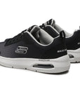 Skechers men's walking and fitness sports shoe Skyline Alphaborne 52650 BKW black