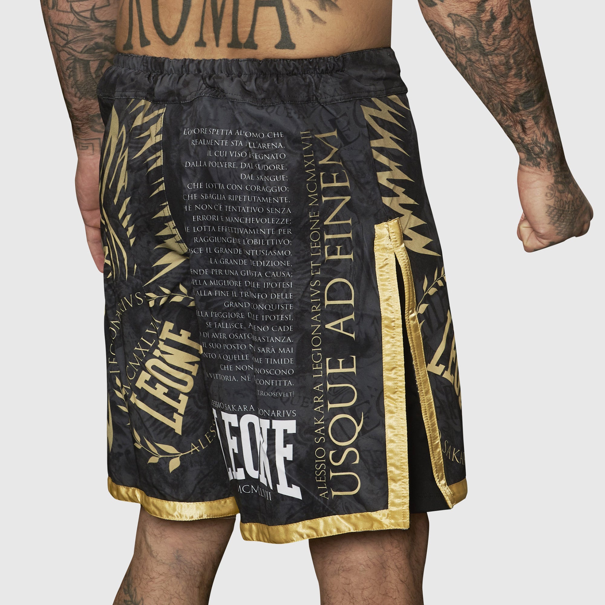 sportiamo Leone Pantaloncino MMA Legionarivs II AB790 nero