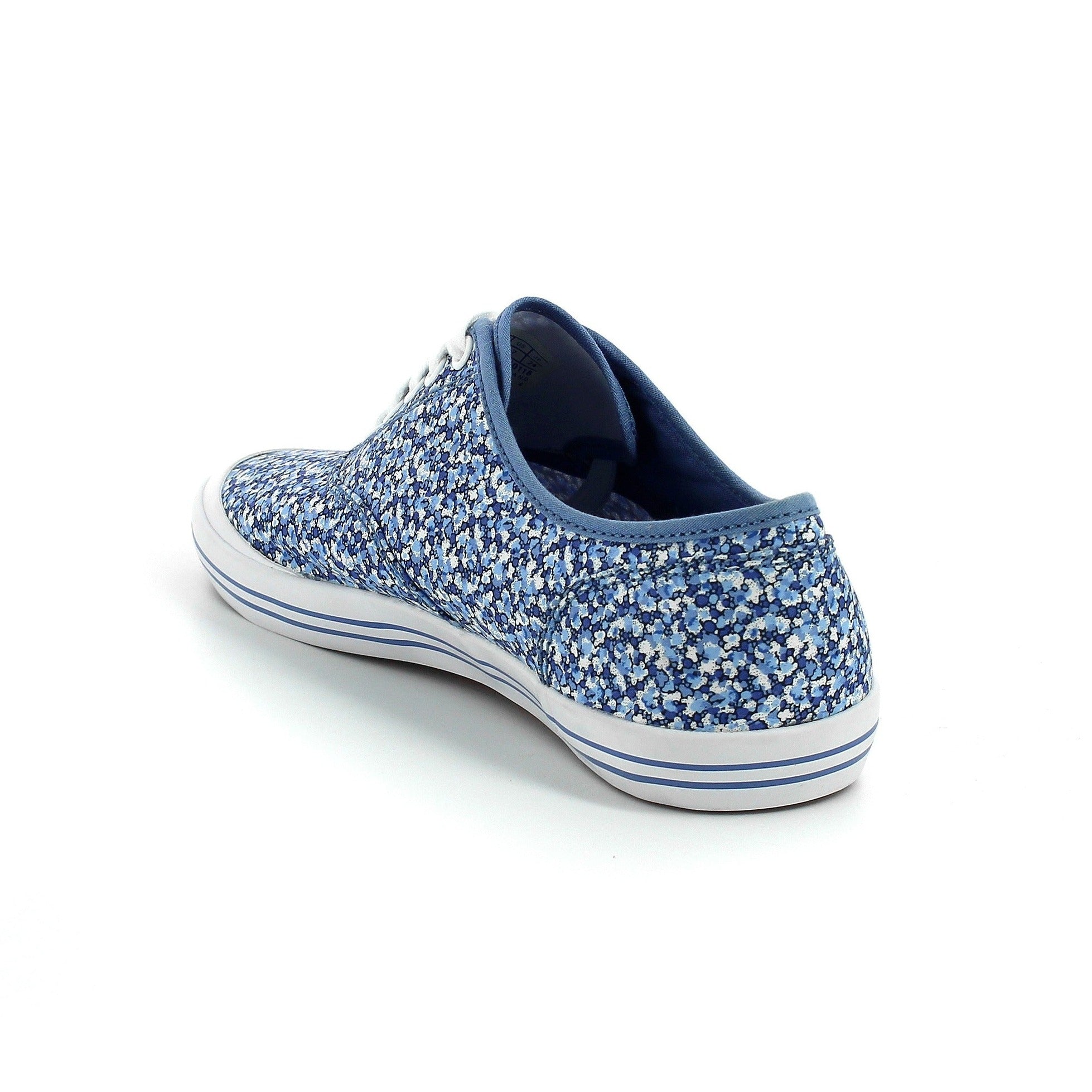Le Coq Sportif women&#39;s sneakers shoe Grandville1510118 blue flowers